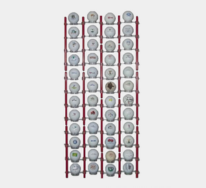 48 Ball Vertical Style Display Rack